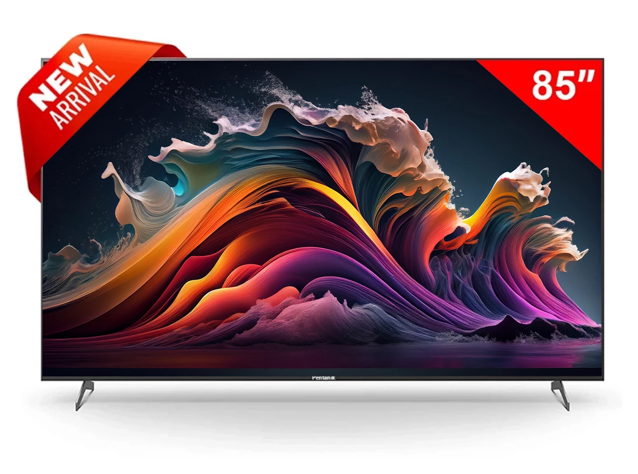 Pentanik 85 Inch 4K Voice Control Android TV